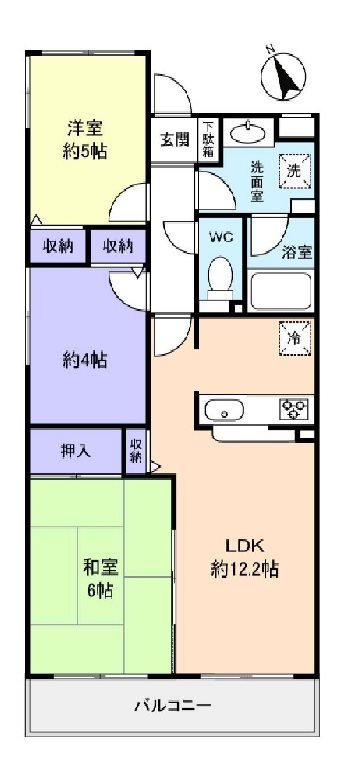 第一小倉マンション 間取り